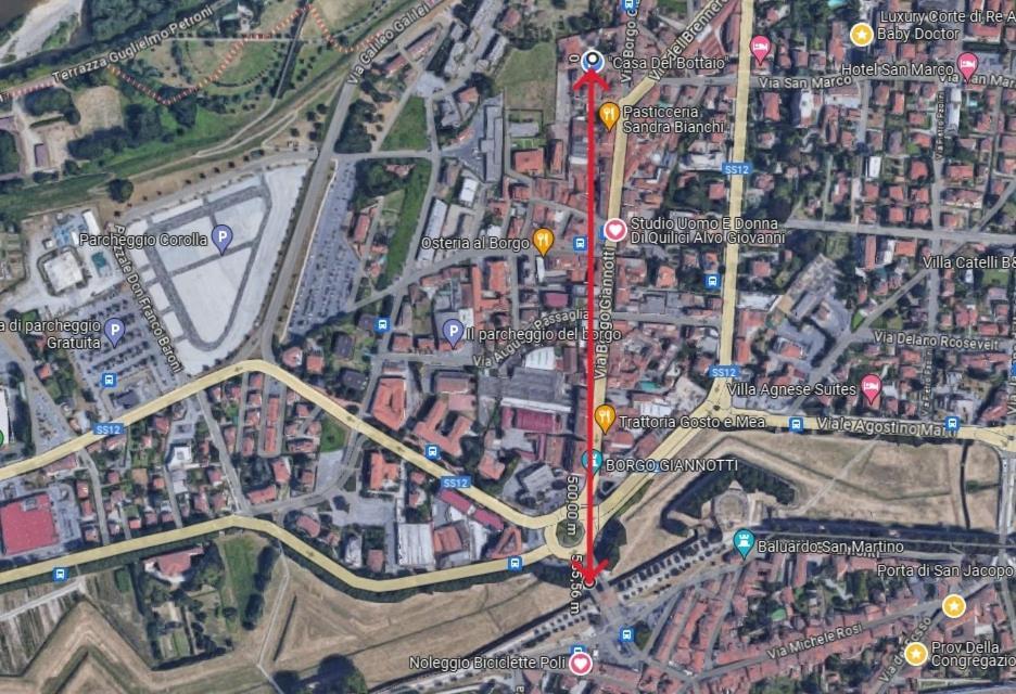 La Casa Del Bottaio Apartman Lucca Kültér fotó